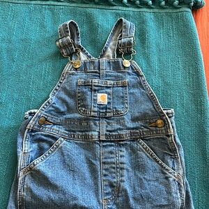 Carhartt boys overalls blue jeans size 24 months kids